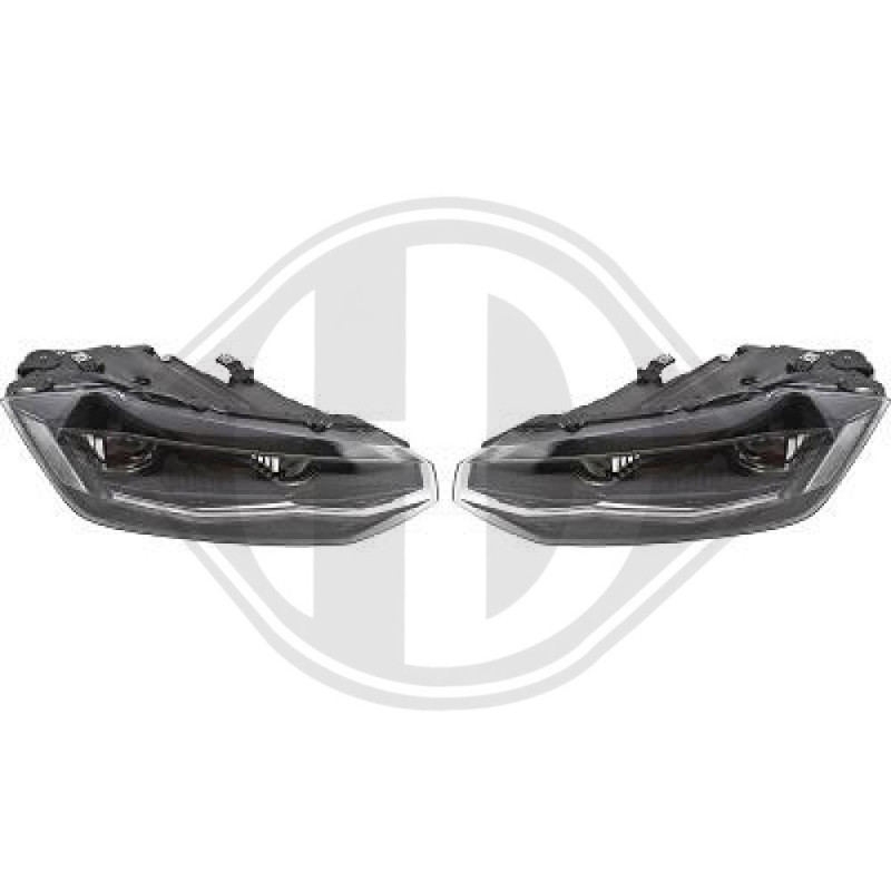 SET FARI ANTERIORI Volkswagen Polo 3/5 PORTE 9.17-21 (Cod. D-2209486)