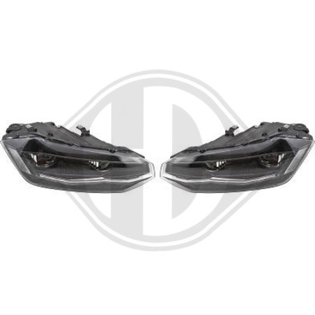 SET FARI ANTERIORI Volkswagen Polo 3/5 PORTE 9.17-21 (Cod. D-2209486)