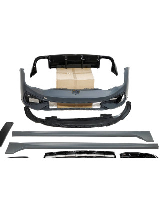 Kit estetico Volkswagen Golf 8  3/5 Porte Look R20 2 Scarico (Cod. E-TCW7063)