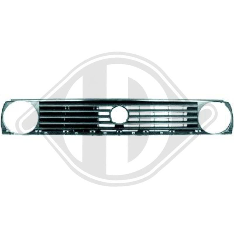 Griglia radiatore Volkswagen Golf II (Typ191) 83-91 (Cod. D-2211042)