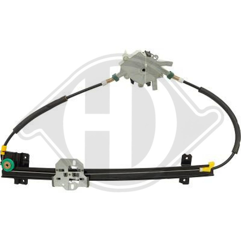 Alzacristallo anteriore destro Volkswagen Golf II (Typ191) 83-91 (Cod. D-2211120)