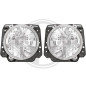 SET FARI ANTERIORI Volkswagen Golf II (Typ191) 83-91 (Cod. D-2211180)