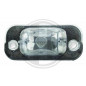 Luce targa Volkswagen Golf II (Typ191) 83-91 (Cod. D-2211192)