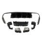 Diffusore Posteriore Mercedes W213 COUPE C238, look AMG E63 (Cod. E-TCM0324)