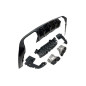Diffusore Posteriore Mercedes W213 COUPE C238, look AMG E63 (Cod. E-TCM0324)