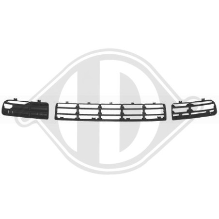 Griglia di ventilazione Paraurti centro Volkswagen Golf IV 97-03 (Cod. D-2213045)