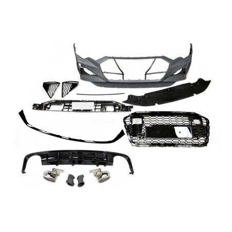 Kit Estetico Audi A6 C8 Avant / Sedan 19-21 Look RS6 (Cod. E-TCA02620264)