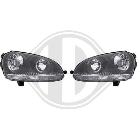 Faro anteriore destro Volkswagen Golf V 03-08 (Cod. D-2214382)