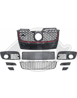 Griglia radiatore Volkswagen Golf V 03-08 (Cod. D-2214440)