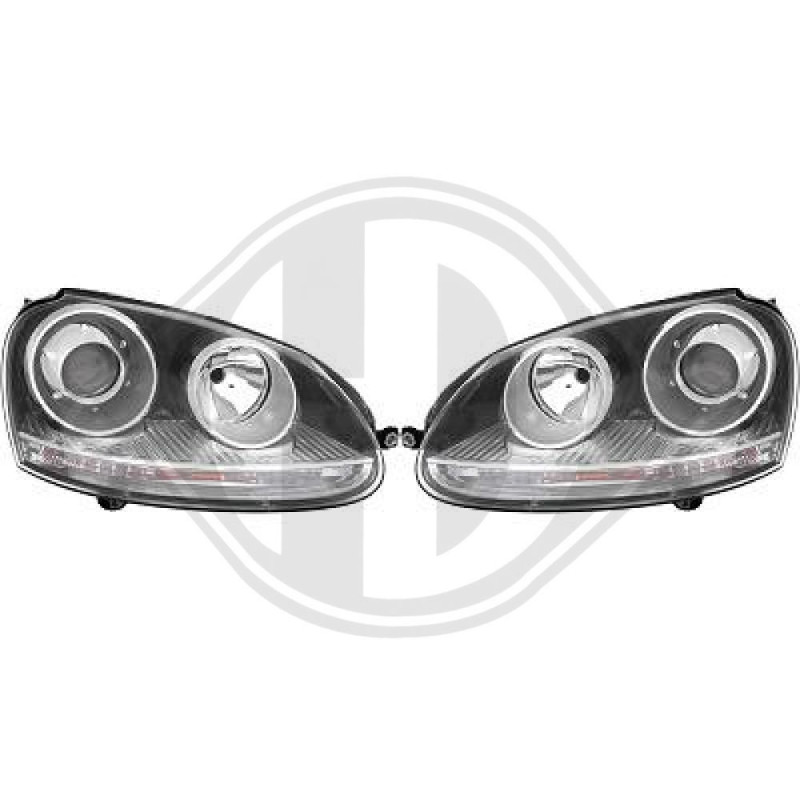 SET FARI ANTERIORI Volkswagen Golf V 03-08 (Cod. D-2214980)