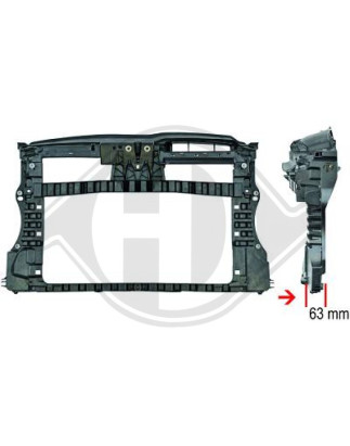 Pannellatura anteriore Volkswagen Golf VI berlina 08-12 (Cod. D-2215003)