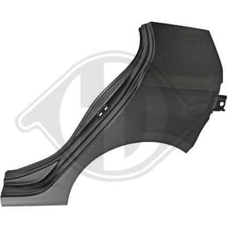 Sponda laterale posteriore sinistra Volkswagen Golf VI GTI/GTD 08-12 (Cod. D-2215037)
