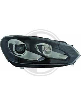 Faro principale 17N° funzioni spia: 6 Volkswagen Golf VI GTI/GTD 08-12 (Cod. D-2215085)