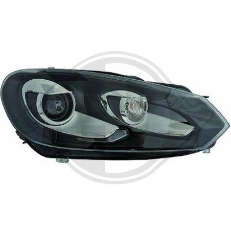 Faro principale 17N° funzioni spia: 6 Volkswagen Golf VI GTI/GTD 08-12 (Cod. D-2215085)