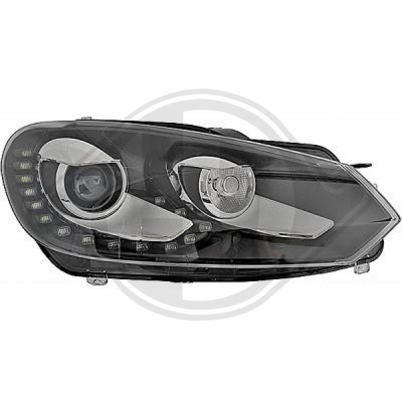 Faro principale 17N° funzioni spia: 6 Volkswagen Golf VI GTI/GTD 08-12 (Cod. D-2215086)