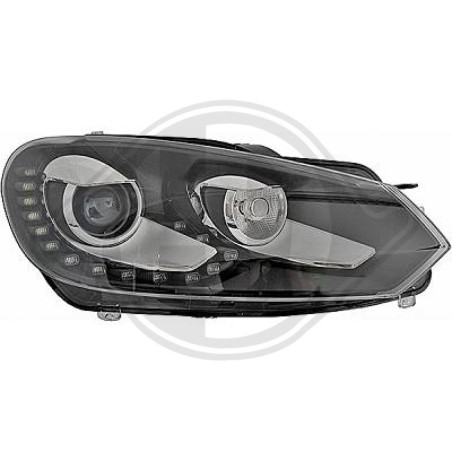 Faro principale 17N° funzioni spia: 6 Volkswagen Golf VI GTI/GTD 08-12 (Cod. D-2215086)