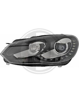 Faro principale 17N° funzioni spia: 6 Volkswagen Golf VI GTI/GTD 08-12 (Cod. D-2215087)