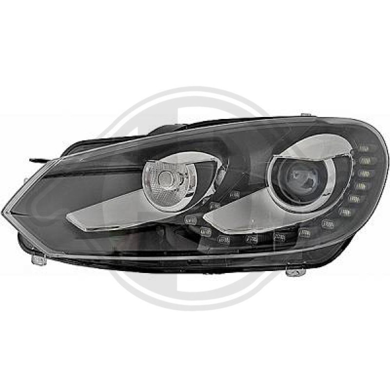 Faro principale 17N° funzioni spia: 6 Volkswagen Golf VI GTI/GTD 08-12 (Cod. D-2215087)