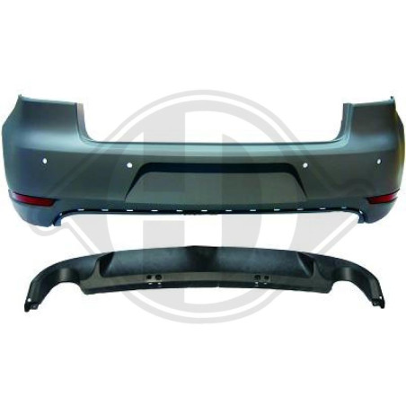 Paraurti posteriore Volkswagen Golf VI berlina 08-12 (Cod. D-2215455)
