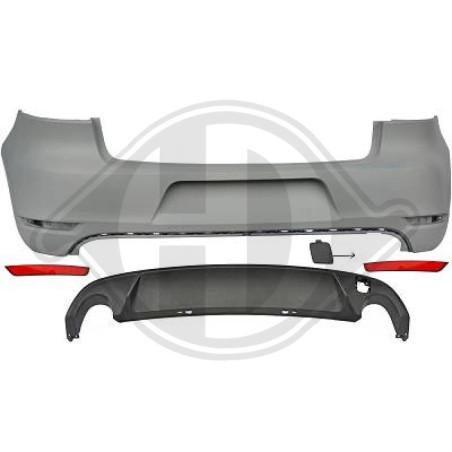 Paraurti posteriore Volkswagen Golf VI berlina 08-12 (Cod. D-2215456)