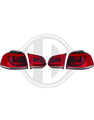 Kit fanalino posteriore Volkswagen Golf VI berlina 08-12 (Cod. D-2215495)