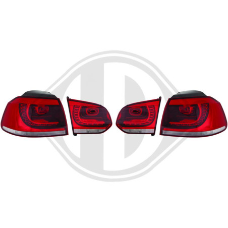 Kit fanalino posteriore Volkswagen Golf VI berlina 08-12 (Cod. D-2215495)