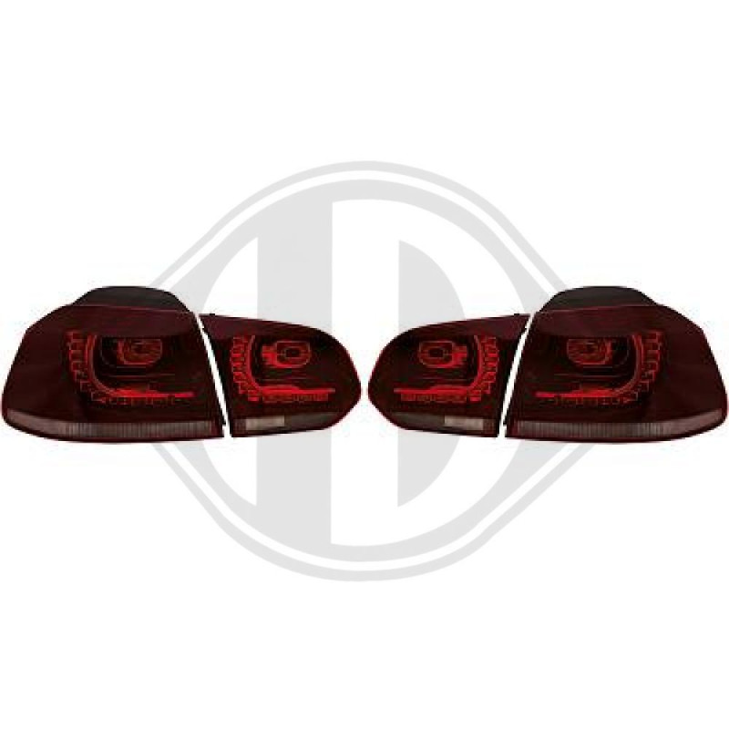 Kit fanalino posteriore Volkswagen Golf VI berlina 08-12 (Cod. D-2215497)