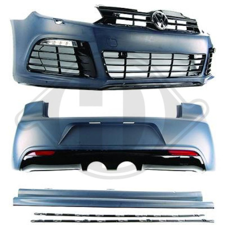 Paraurti posteriore Volkswagen Golf VI berlina 08-12 (Cod. D-2215650)