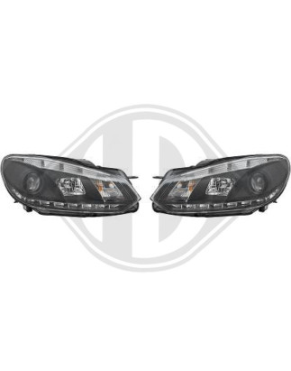 SET FARI ANTERIORI Volkswagen Golf VI berlina 08-12 (Cod. D-2215885)