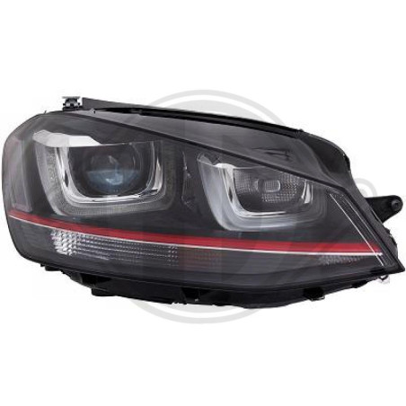 Faro anteriore destro Volkswagen Golf VII berlina/Variant 12-17 (Cod. D-2216180)
