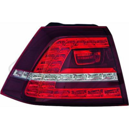 Luce posteriore Sx Volkswagen Golf VII berlina/Variant 12-17 (Cod. D-2216191)