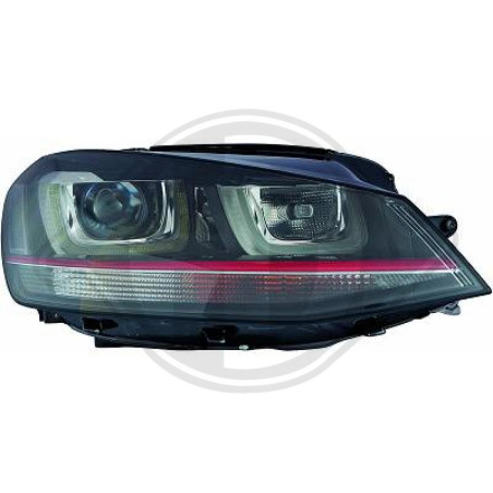 Faro anteriore destro Volkswagen Golf VII berlina/Variant 12-17 (Cod. D-2216280)