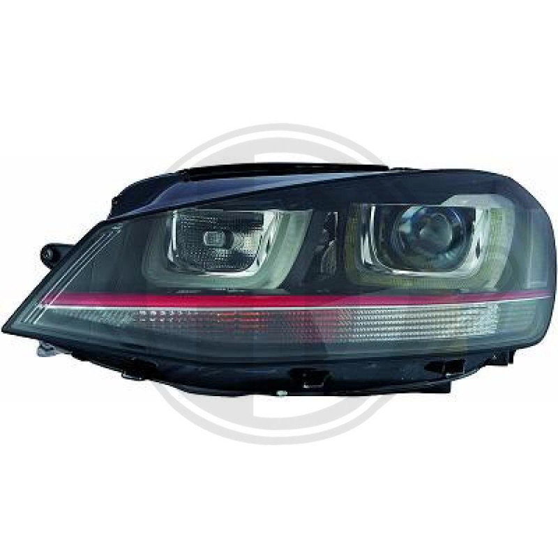 Faro anteriore sinistro Volkswagen Golf VII berlina/Variant 12-17 (Cod. D-2216281)