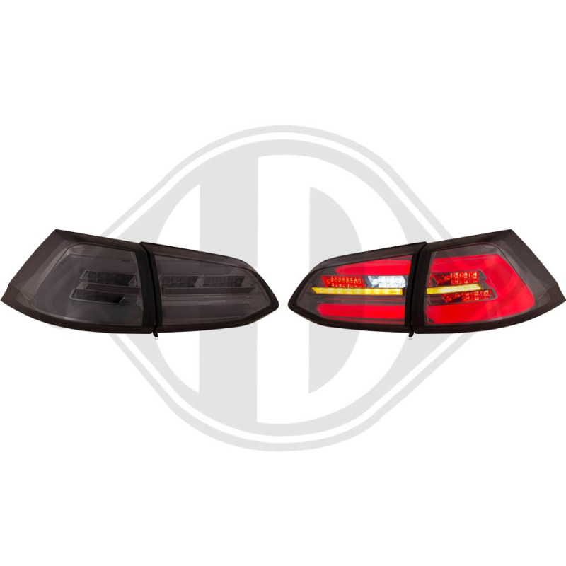 Kit fanalino posteriore Volkswagen Golf VII Variant 12-17 (Cod. D-2216296)
