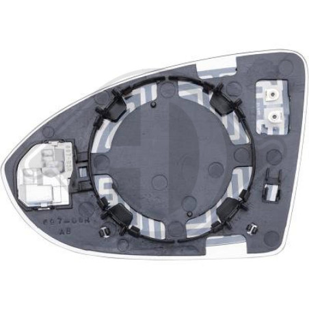 Vetro specchio Specchio esterno Volkswagen Golf VII berlina/Variant 12-17 (Cod. D-2216328)