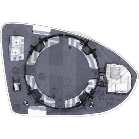 Vetro specchio Specchio esterno Volkswagen Golf VII berlina/Variant 12-17 (Cod. D-2216329)
