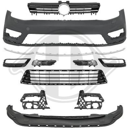 Paraurti anteriore Volkswagen Golf VII berlina 12-17 (Cod. D-2216350)