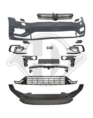 Paraurti anteriore Volkswagen Golf VII berlina 12-17 (Cod. D-2216351)