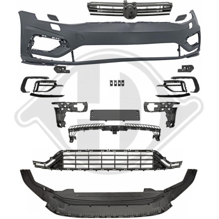 Paraurti anteriore Volkswagen Golf VII berlina 12-17 (Cod. D-2216351)