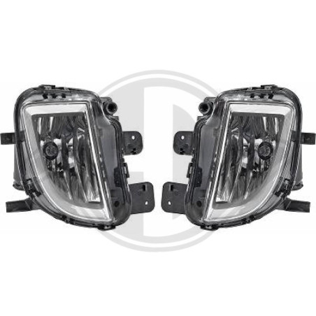 Kit fendinebbia Volkswagen Golf VI berlina 08-12 (Cod. D-2216388)