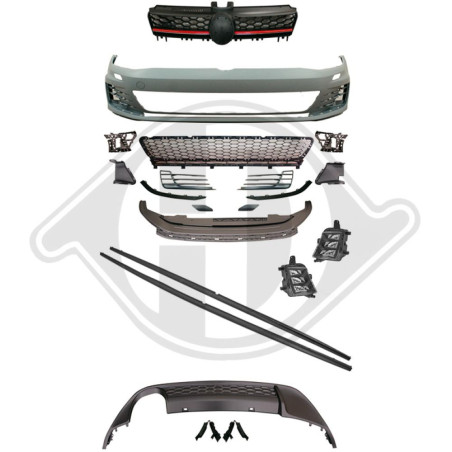 Paraurti anteriore Volkswagen Golf VII berlina 12-17 (Cod. D-2216550)