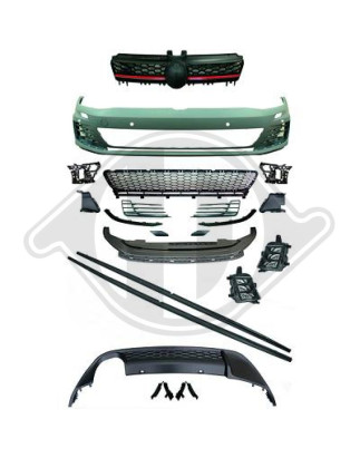 Paraurti anteriore Volkswagen Golf VII berlina 12-17 (Cod. D-2216650)