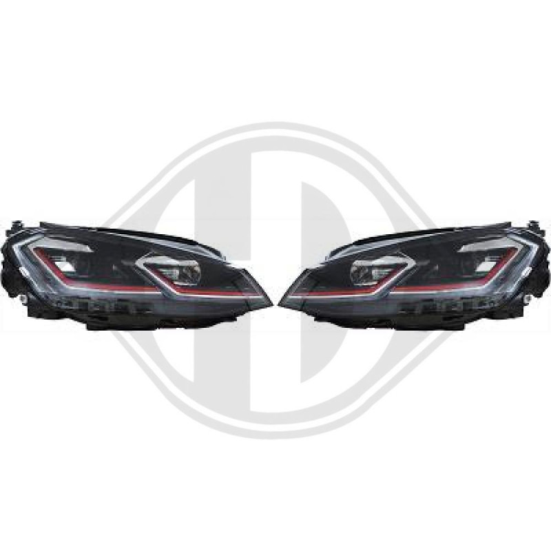 SET FARI ANTERIORI Volkswagen Golf VII berlina 12-17 (Cod. D-2216882)