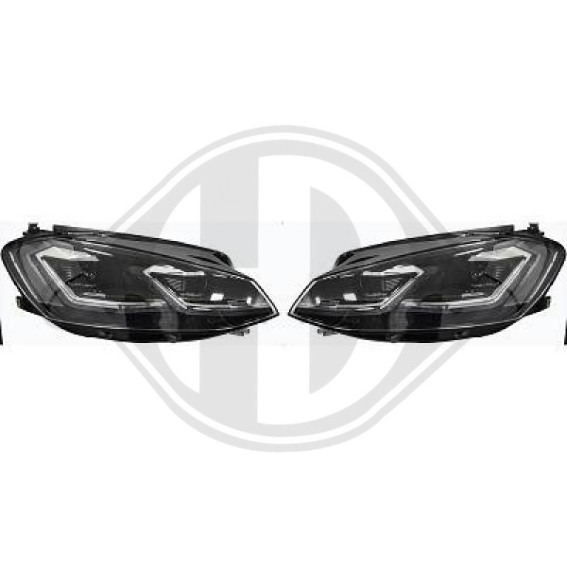 SET FARI ANTERIORI Volkswagen Golf VII berlina 12-17 (Cod. D-2216883)