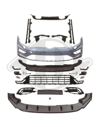 Paraurti posteriore Volkswagen Golf VII berlina 17-20 (Cod. D-2216952)