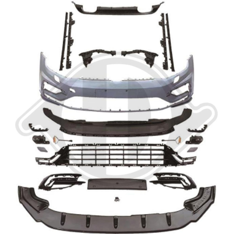 Paraurti posteriore Volkswagen Golf VII berlina 17-20 (Cod. D-2216952)