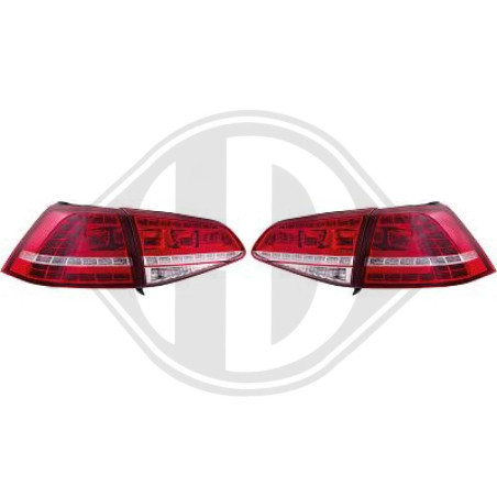 Kit fanalino posteriore Volkswagen Golf VII berlina 12-17 (Cod. D-2216995)