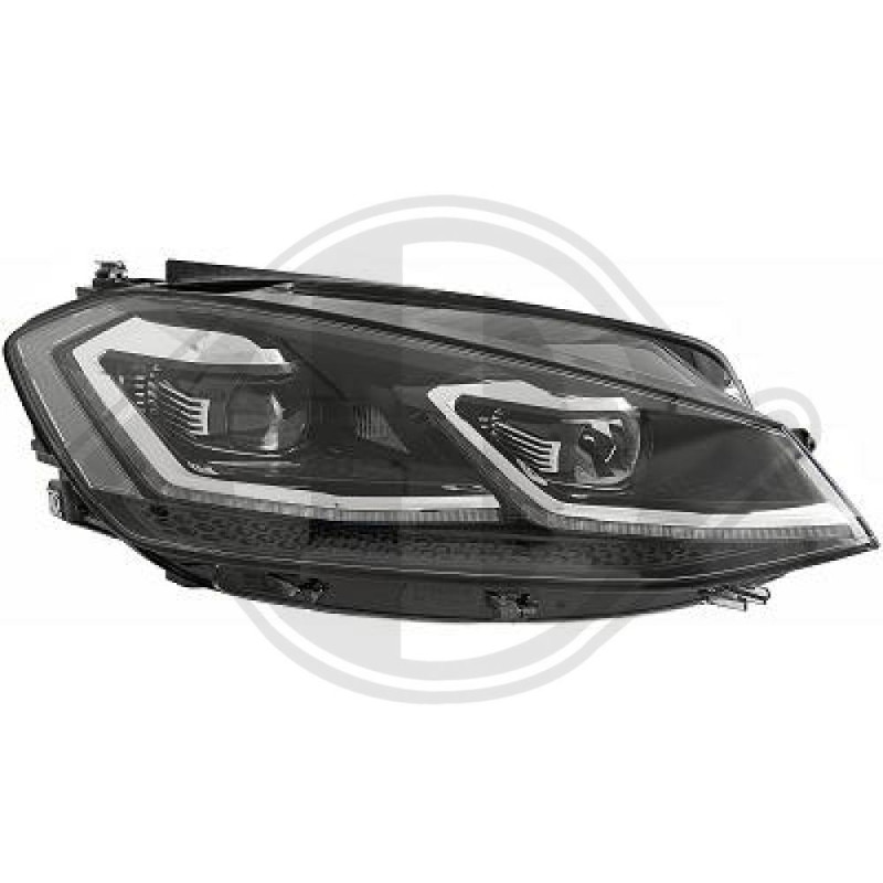 Faro anteriore destro Volkswagen Golf VII berlina/Variant 17-20 (Cod. D-2217084)