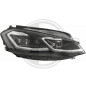 Faro anteriore destro Volkswagen Golf VII berlina/Variant 17-20 (Cod. D-2217084)