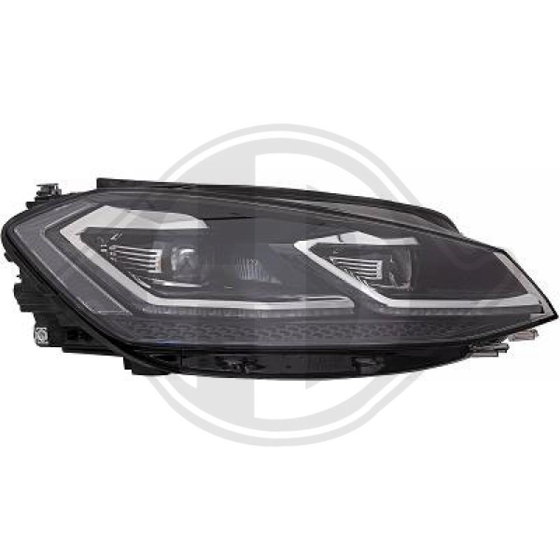 Faro anteriore destro Volkswagen Golf VII berlina/Variant 17-20 (Cod. D-2217086)